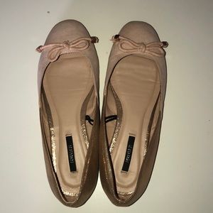 forever 21 gold flats